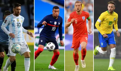 El mundial de Qatar 2022 se jugará desde el 21 de noviembre. Foto: composición EFE/AFP