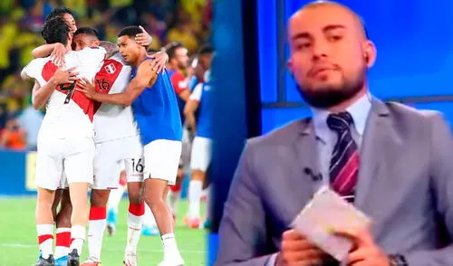 Samuel Vargas calificó así la victoria de la selección peruana. Foto: selección peruana/captura de DirecTV Sports. Samuel Vargas calificó así la victoria de la selección peruana. Foto: selección peruana/captura de DirecTV Sports.