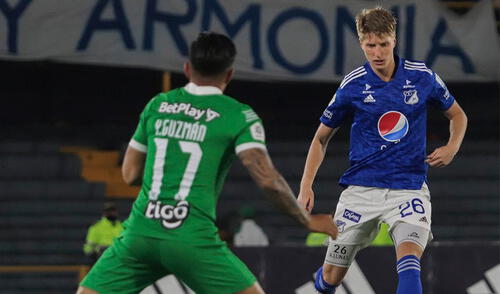 Atlético Nacional supo golpear en los momentos precisos. Foto: Twitter Millonarios. Atlético Nacional supo golpear en los momentos precisos. Foto: Twitter Millonarios.