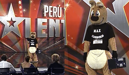 El Canguro Max fue uno de los personajes más queridos de la primera temporada de Perú tiene talento. Foto: Latina/captura