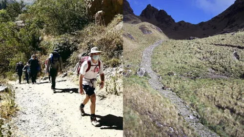 El camino inca a Machupicchu es el treck o caminata más importante de Sudamérica. Foto: composición LR/Municipalidad Machupicchu