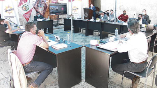 Consejo sostuvo reunión. Foto: La República Consejo sostuvo reunión. Foto: La República