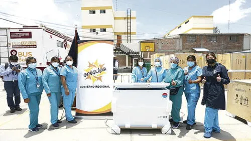 Entregaron congeladores. Foto: La República