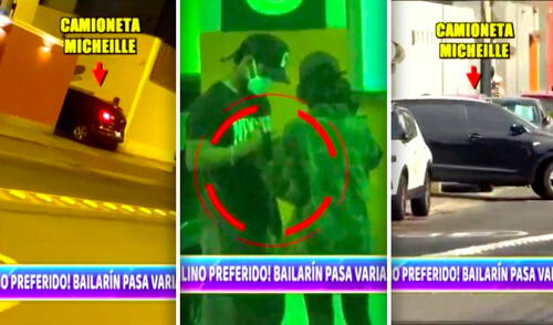 En los videos obtenidos por el equipo de Magaly Medina se puede notar la confianza que existe entre Michelle Soifer y el popular Chevy. Foto: composición ATV