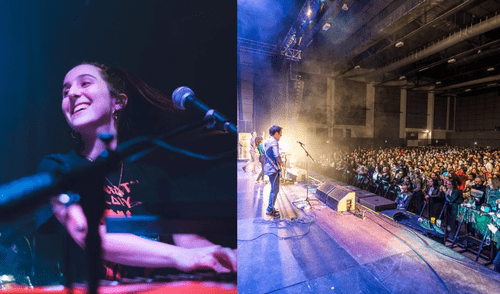 Leire Iribarne había formado parte de otros grupos musicales mientras terminaba sus estudios superiores de música. Foto: Diabolo Kiwi/Instagram