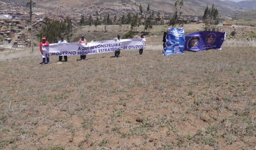 Terreno donde se construirá hospital es de 8.000 m2. Foto: GRLL