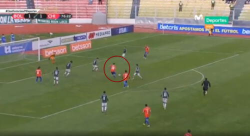 Alexis Sánchez marcó su segundo tanto del partido. Foto: Captura Movistar Deportes