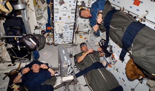 Los seres humanos se enfrentan a distintos obstáculos biológicos, psicológicos y técnicos para realizar un viaje interplanetario. Foto: NASA