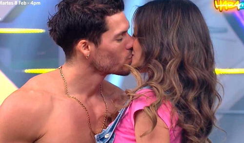 Luciana Fuster y Patricio Parodi tendrían una relación sentimental desde hace varias semanas. Foto: captura América Luciana Fuster y Patricio Parodi tendrían una relación sentimental desde hace varias semanas. Foto: captura América