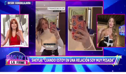 Sheyla Rojas afirma que está enamorada de Sir Winston y afirma que exageró. Foto: ATV Sheyla Rojas afirma que está enamorada de Sir Winston y afirma que exageró. Foto: ATV