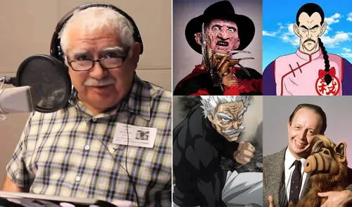 Pedro D’Aguillón Jr. tuvo una trayectoria de 36 años en el mundo del doblaje latino. Foto: composición / Toei animation / Madhouse / NBC / New Line Cinema Pedro D’Aguillón Jr. tuvo una trayectoria de 36 años en el mundo del doblaje latino. Foto: composición / Toei animation / Madhouse / NBC / New Line Cinema