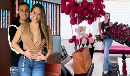Melissa Klug recibe una cartera Louis Vuitton en su cumpleaños. Foto Instagram