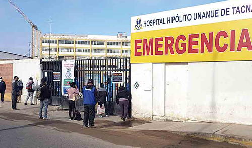 Emergencia del Hospital Hipólito Unanue. Foto: La República