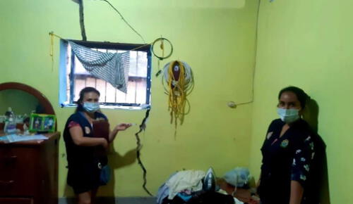 Autoridades de municipio de Utcubamba realizaron evaluación de daños. Foto: La República