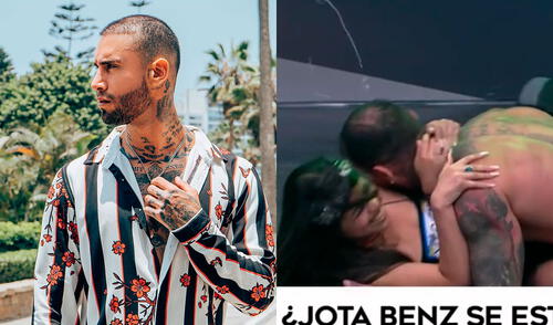 Usuario captó el momento en que Jota Benz pierde gorra durante juego y se ve la cabellera del chico reality. Foto: captura/América TV/Instagram