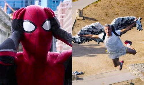 Jackass Forever se estrenó el 4 de febrero y en su primer fin de semana destronó a Spider-Man: no way home de la taquilla estadounidense. Foto: composición LR/Marvel/Paramount Pictures
