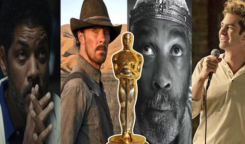 Los nominados a mejor actor al Oscar 2022 han sido anunciados. Foto: composición/La República