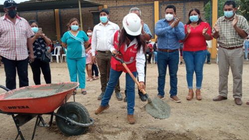 ARCC inició obras de reconstrucción de establecimiento de salud de Motupillo. Foto: ARCC.