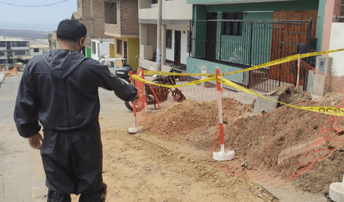 La víctima se encontraba laborando cuando fue atacado por tres delincuentes. Foto: Urpi / La República