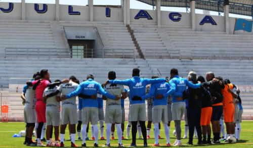 Binacional en el estadio Guillermo Briceño de Juliaca Foto: Club Binacional