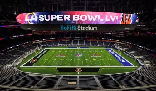 La edición 56 del Super Bowl se realizará en el SoFi Stadium, en Los Ángeles. Foto: conocedores.com