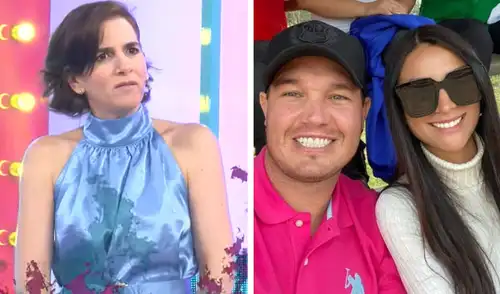 Gigi Mitre puso en duda el reciente compromiso de George Forsyth. Foto: captura Willax/Instagram