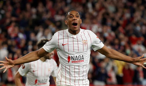Martial fue uno de los fichajes de invierno del Sevilla. Foto: EFE