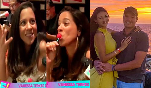 George Forsyth y Sonia La Torre se comprometieron en enero. Foto: capturas Amor y fuego / Instagram George Forsyth y Sonia La Torre se comprometieron en enero. Foto: capturas Amor y fuego / Instagram