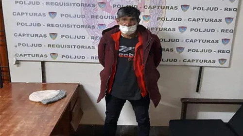 El detenido era solicitado por el Juzgado Penal Colegiado Cusco. Foto: PNP