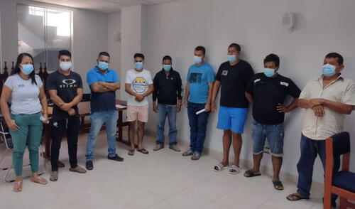 Estas personas son investigadas por el Ministerio Público. Foto: PNP