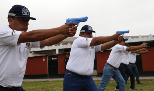 Gestión anterior de la MML compró 100 pistolas con balines de CO2, pero ya no se utilizan. Foto: La República