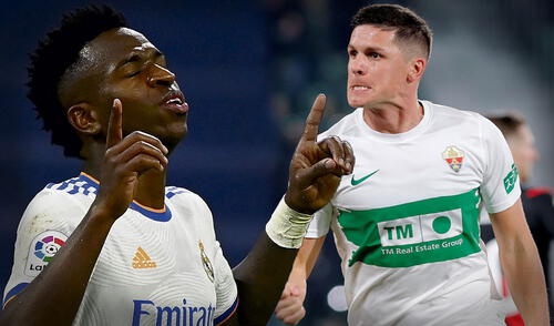 El cuadro de Carlos Ancelotti buscará la victoria esta fecha 26 para asegurar el liderato de la liga española. Foto: composición LR / AFP / EFE