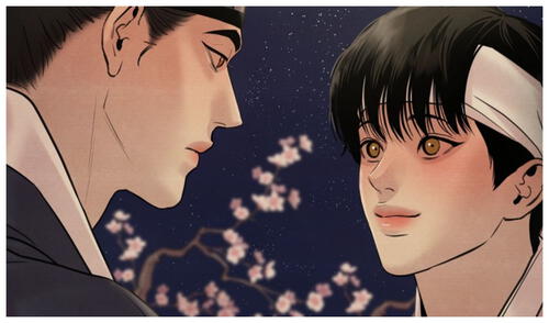 Seungho y Na Kyum del webtoon Painter of the night. Foto: Painter of the night Seungho y Na Kyum del webtoon Painter of the night. Foto: Painter of the night