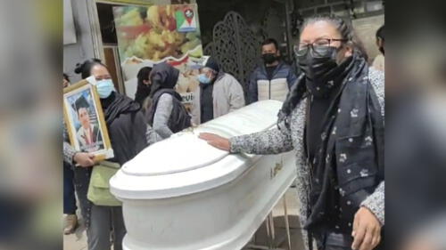 Puno. Familiares de Jhoan esperan que su caso se esclarezca. Foto: Ritmo Plus TV