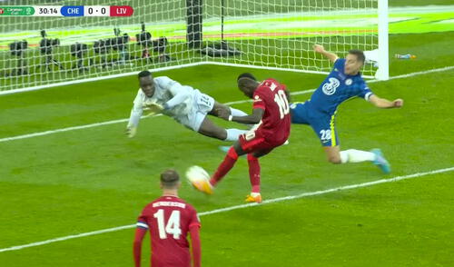 Liverpool y Chelsea igualan sin goles por la final de la Carabao Cup. Foto: captura ESPN Liverpool y Chelsea igualan sin goles por la final de la Carabao Cup. Foto: captura ESPN