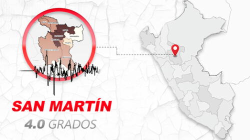 El sismo de hoy tuvo una profundidad de 44 kilómetros. Foto: composición LR