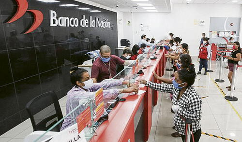 Competencia. El Banco de la Nación ofrecería créditos con tasas de interés entre 10% a 45%, frente al 15% a 90% que ofrece la banca privada tradicional. Foto: Andina