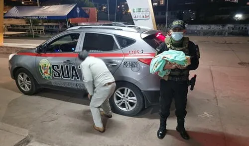 Menor estará en el nosocomio hasta que la Fiscalía disponga otro lugar. Foto: PNP