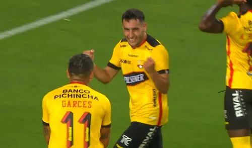 Emanuel Martínez puso el 1-0 en el Estadio Nacional. Foto: captura Star Plus