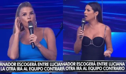 María Pía Copello y Johanna San Miguel se enfrentan en EEG. Foto: composición/ América