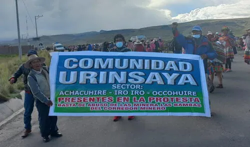 Diálogo entre comuneros y empresa fracasó. Foto: Luis Huamaní