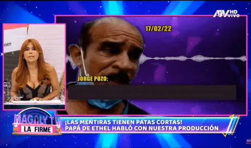 Magaly Medina revela audios de Jorge Pozo, expareja de Gisela Valcárcel. Foto: ATV