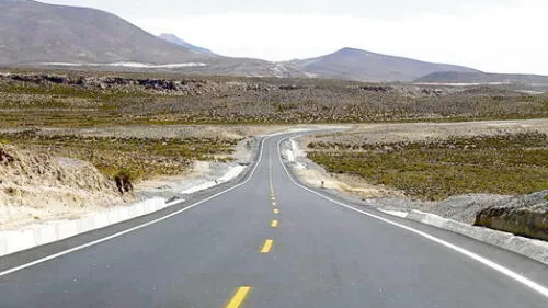 Inconclusa. Carretera aún no sido recepcionada por Provías. Nacional. Foto: La República Inconclusa. Carretera aún no sido recepcionada por Provías. Nacional. Foto: La República