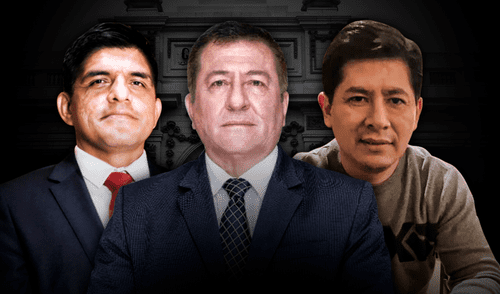 Juan Carrasco, Hugo Chávez Arévalo y Zamir Villaverde serán interrogados en la Comisión de Fiscalización del Congreso por caso Sarratea. Foto: composición de Gerson Cardoso/La República Juan Carrasco, Hugo Chávez Arévalo y Zamir Villaverde serán interrogados en la Comisión de Fiscalización del Congreso por caso Sarratea. Foto: composición de Gerson Cardoso/La República
