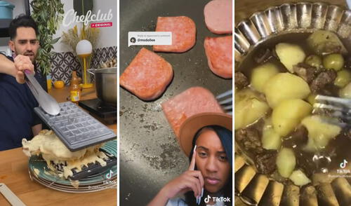 Las inexplicables combinaciones de ingredientes dejaron sorprendidos a millones de usuarios en el mundo. Foto: captura de TikTok