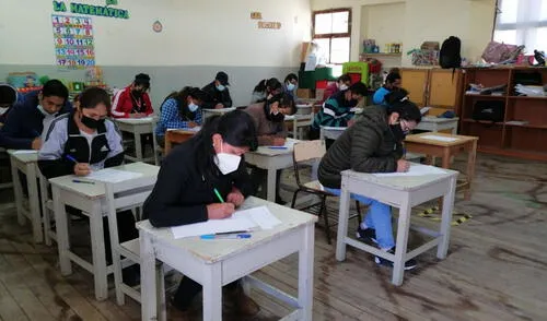 Profesores podrán aplicar al examen hasta el 10 de abril. Foto: Andina Profesores podrán aplicar al examen hasta el 10 de abril. Foto: Andina