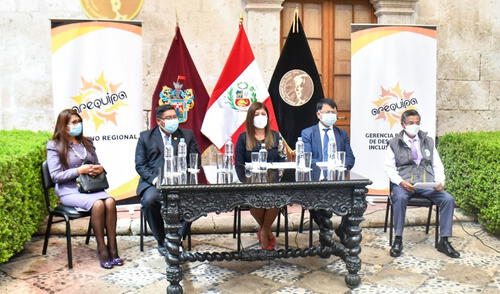 Gobierno Regional de Arequipa presentó programa de actividades por el Día de la Mujer. Foto: GORE Arequipa Gobierno Regional de Arequipa presentó programa de actividades por el Día de la Mujer. Foto: GORE Arequipa