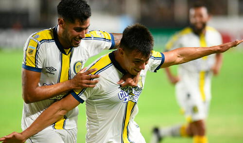 Almada fue el héroe de su equipo. Foto: Rosario Central twitter