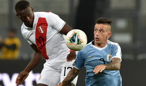 En la primera rueda, Perú empató 1-1 ante Uruguay en Lima. Foto: AFP