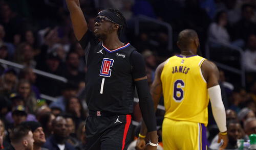 Los Lakers cayeron de forma sorpresiva ante los Clippers por la Conferencia Oeste de la NBA. Foto: NBA México